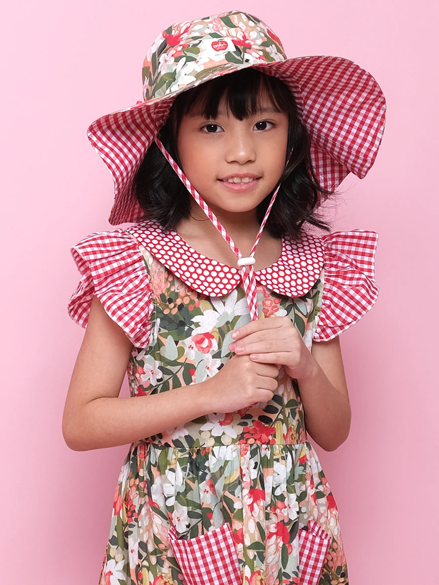 Aussie Bush Flowers Collared Dress