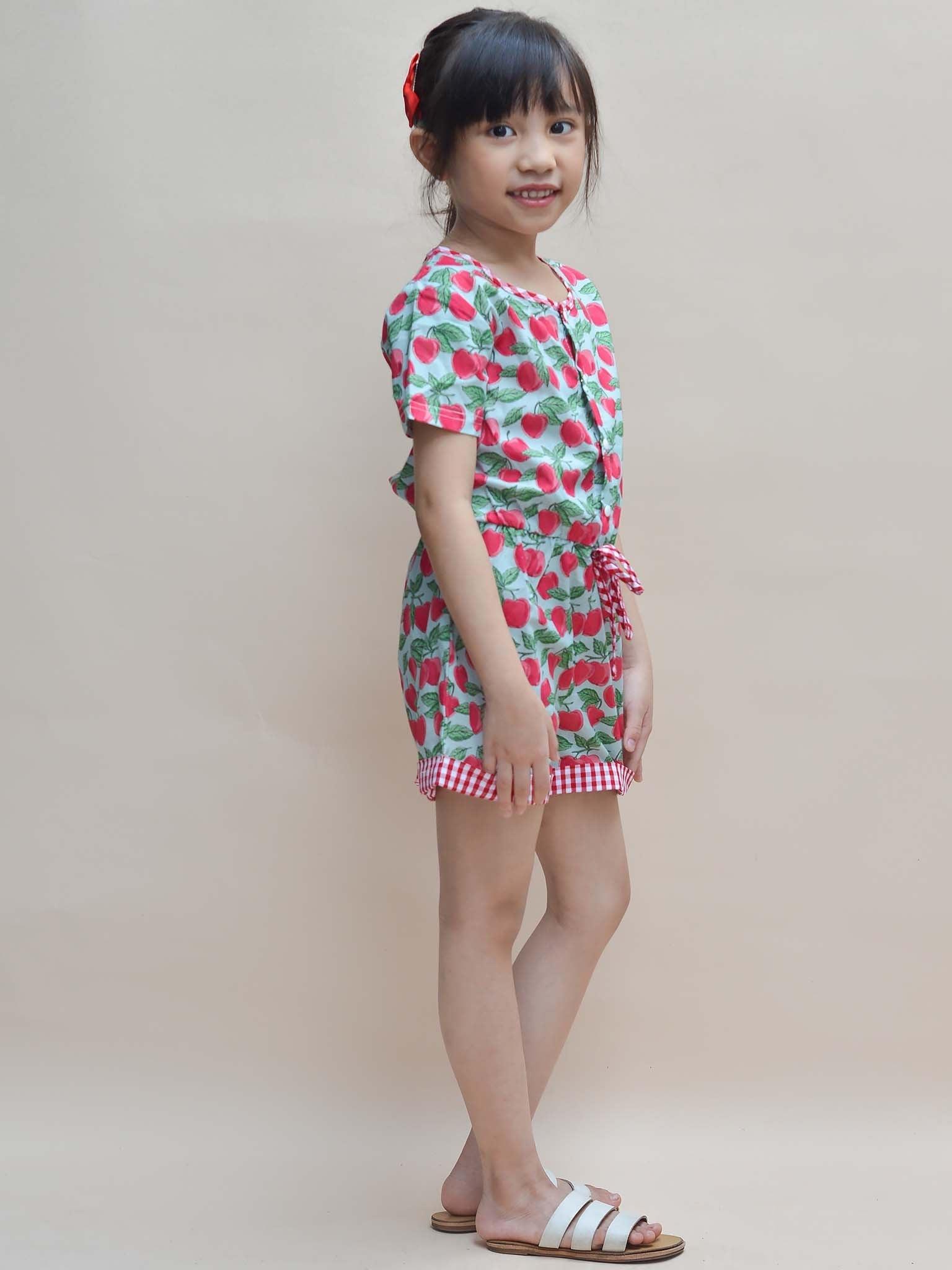 Cherry Maisy Playsuit - Oobi