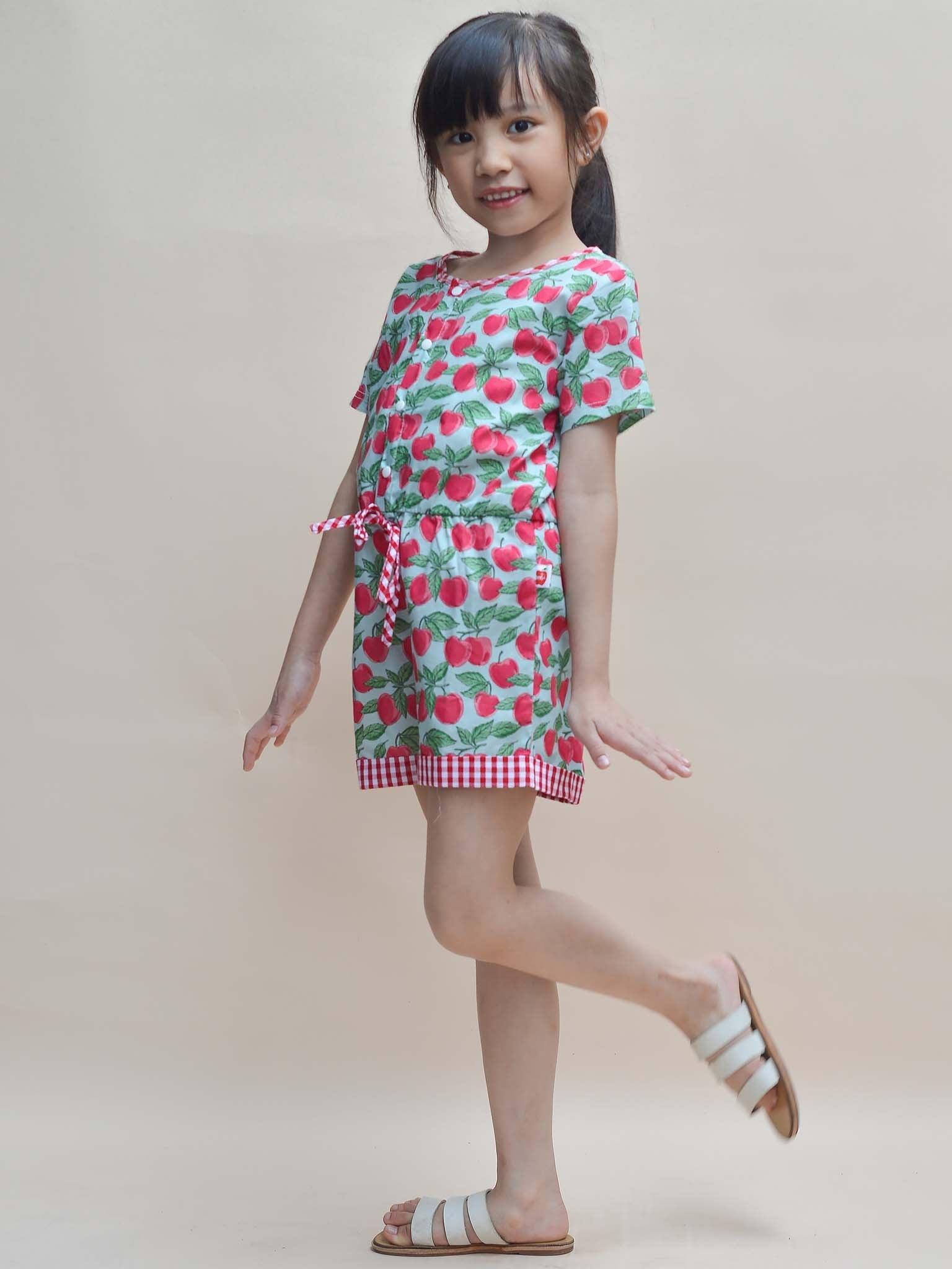 Cherry Maisy Playsuit - Oobi