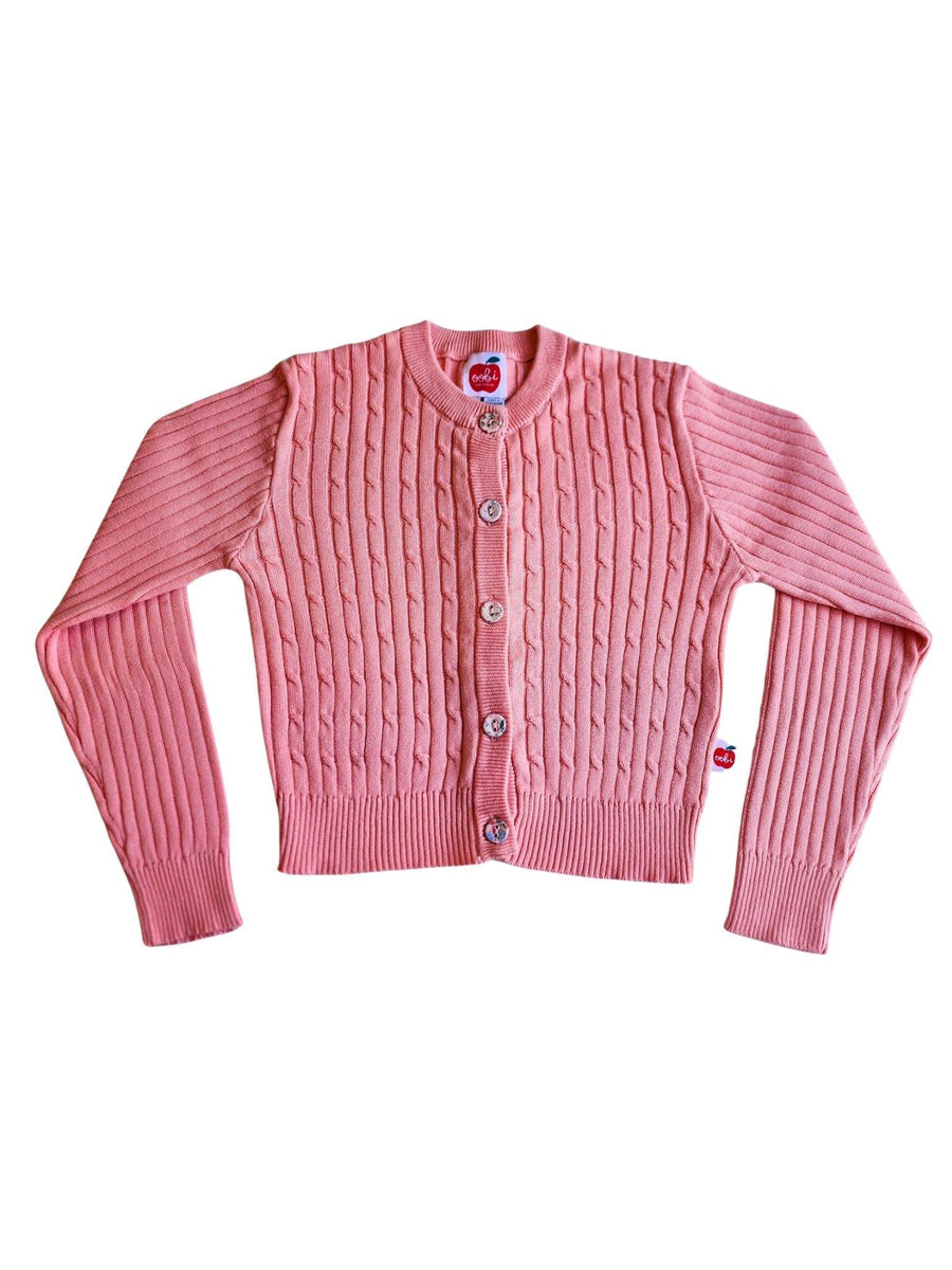 Maxine Pink Icing Cardigan