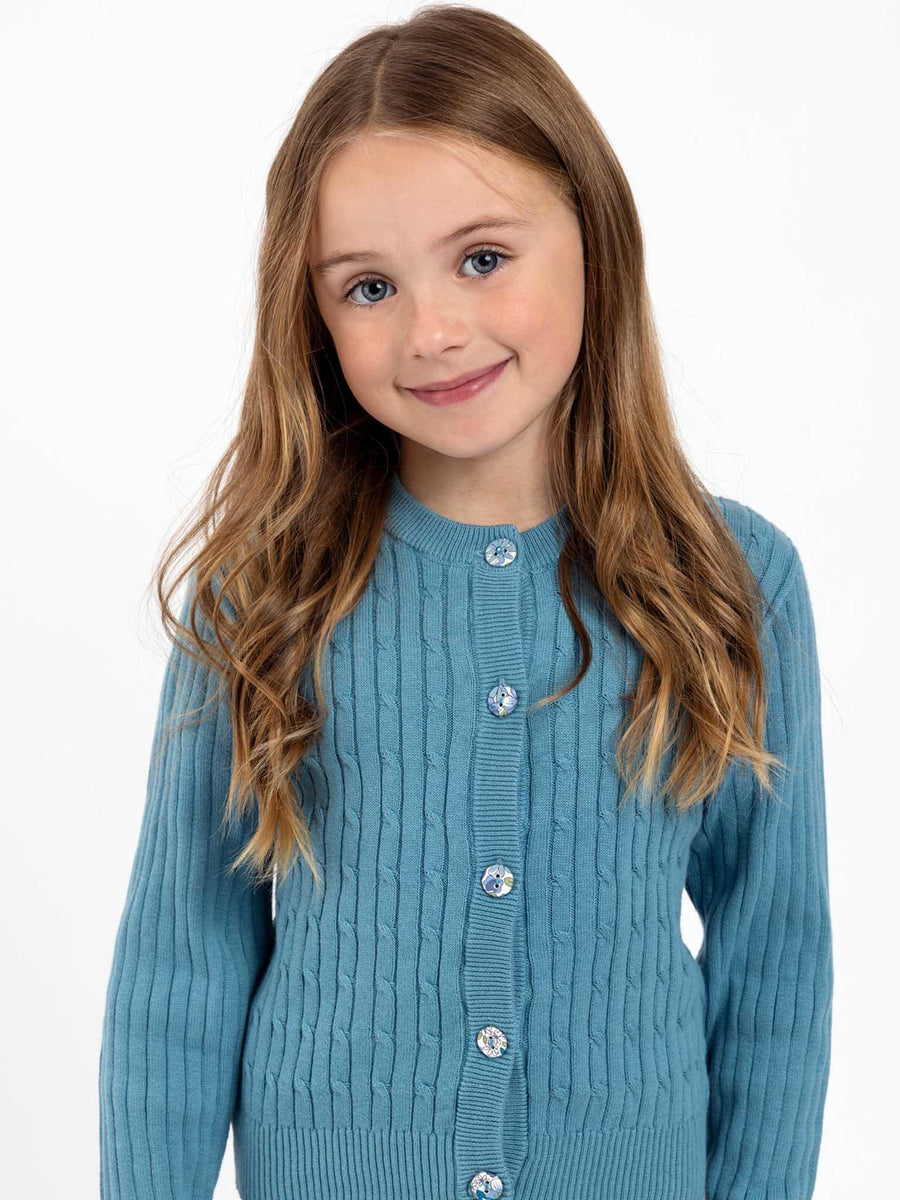 Maxine Teal Cardigan