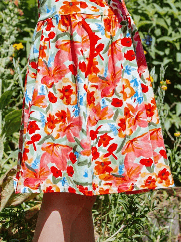 Wild Roses Amelie Dress - Oobi