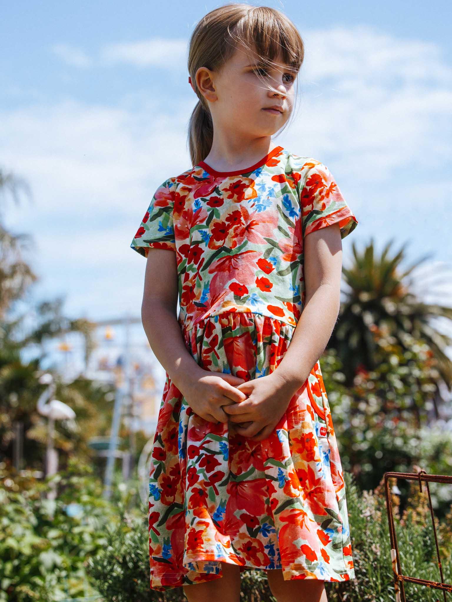 Wild Roses Amelie Dress - Oobi