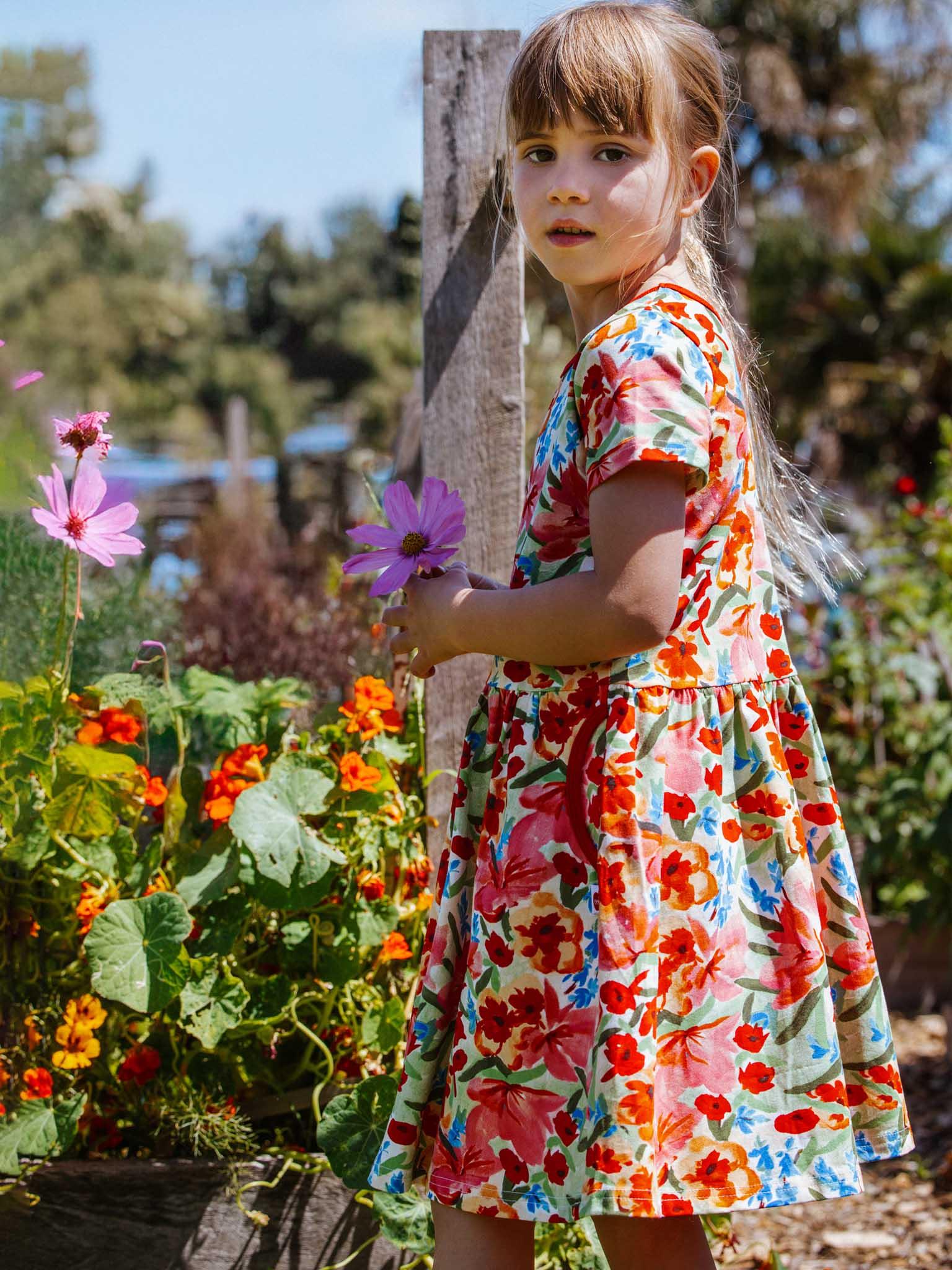 Wild Roses Amelie Dress - Oobi
