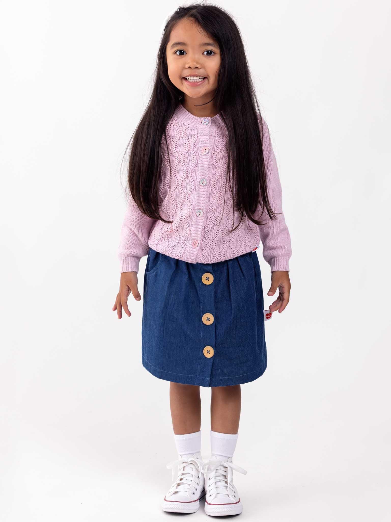 Audrina Violet Cardigan - Oobi
