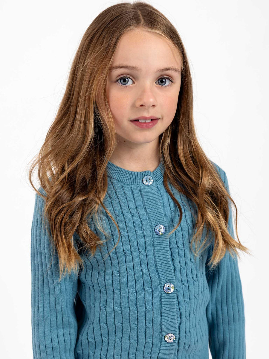 Maxine Teal Cardigan