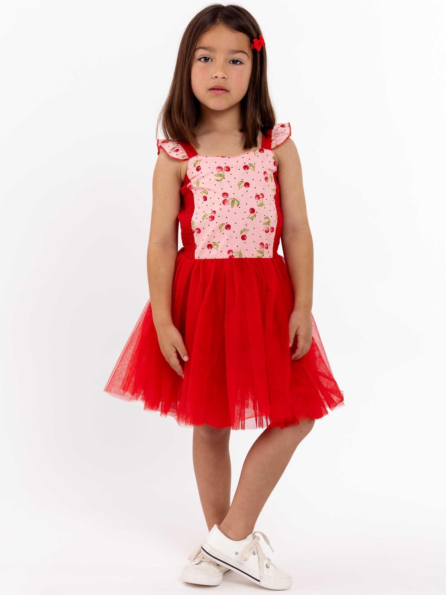 Cherry Ripe Belle Tutu Dress - Oobi