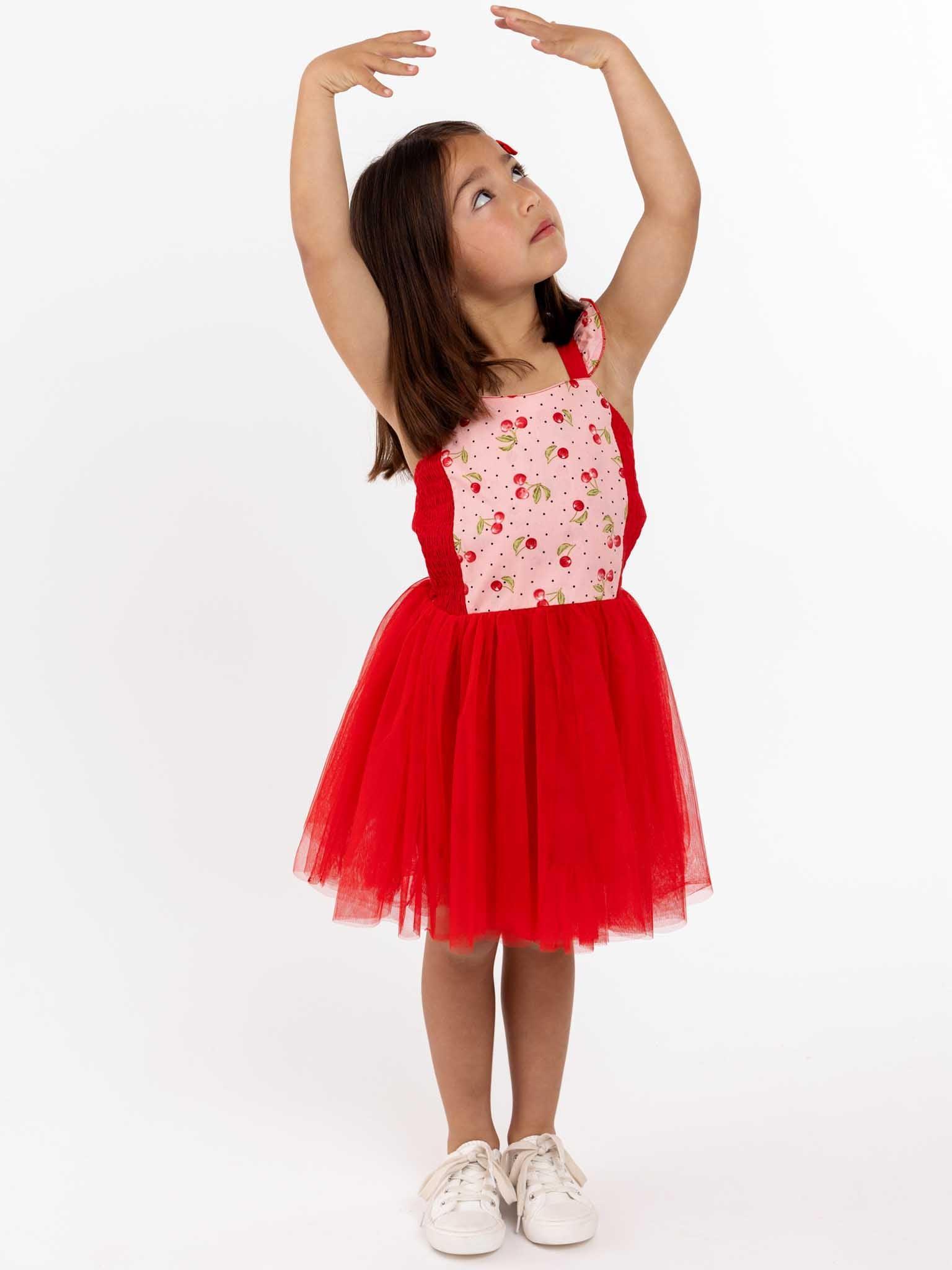 Cherry Ripe Belle Tutu Dress - Oobi
