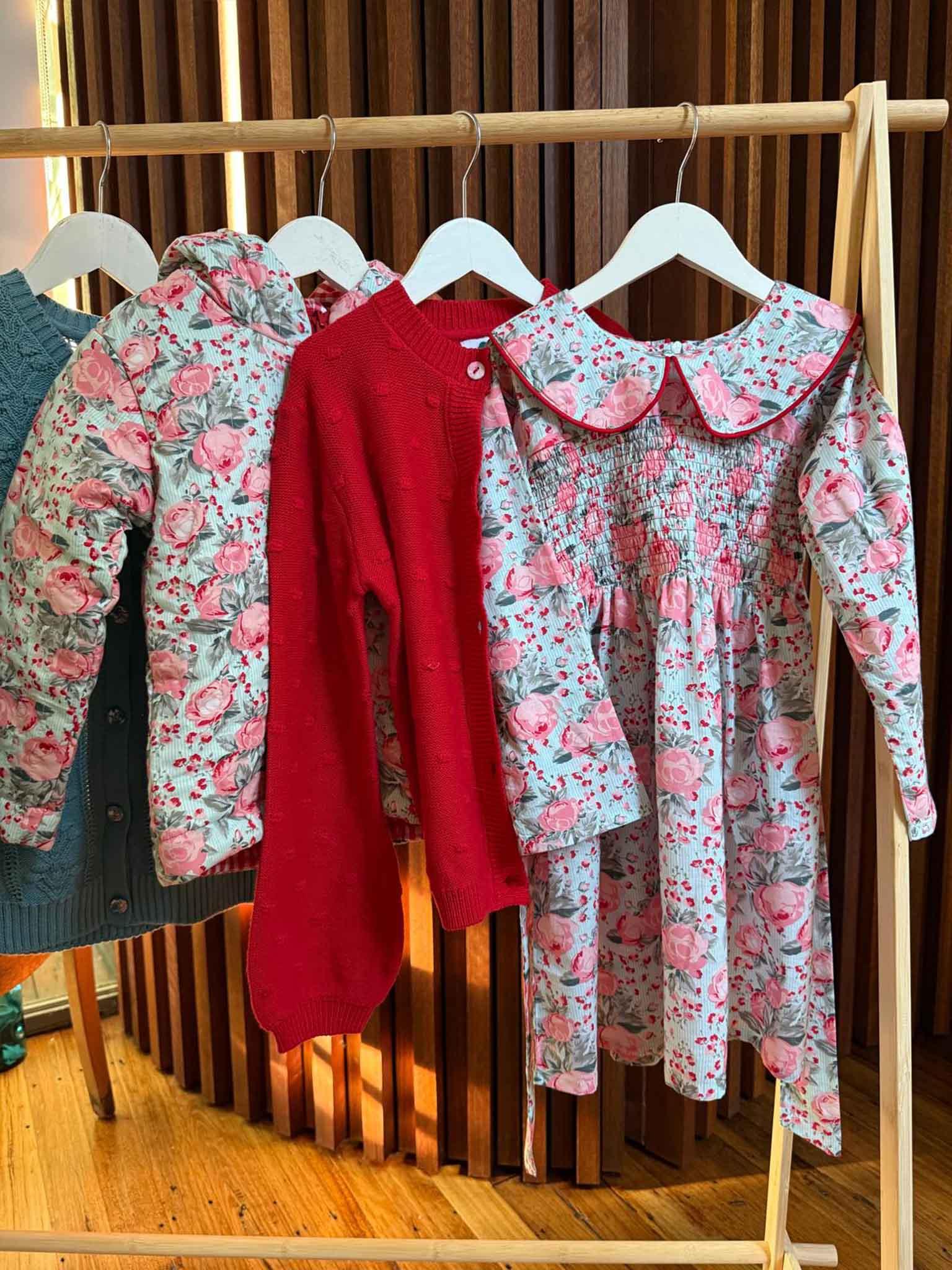 Vintage Rose Reversible Cotton Quilted Jacket - Oobi