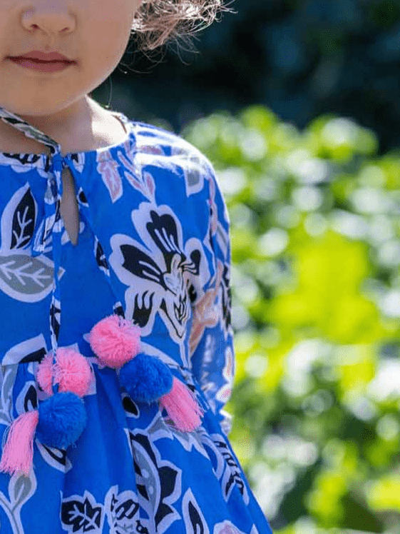 Sky Blue Harlow Tunic - Oobi