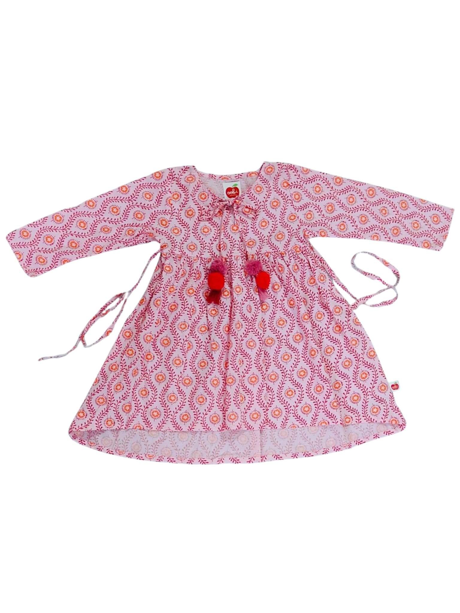 Woodblock Flower Harlow Tunic - Oobi
