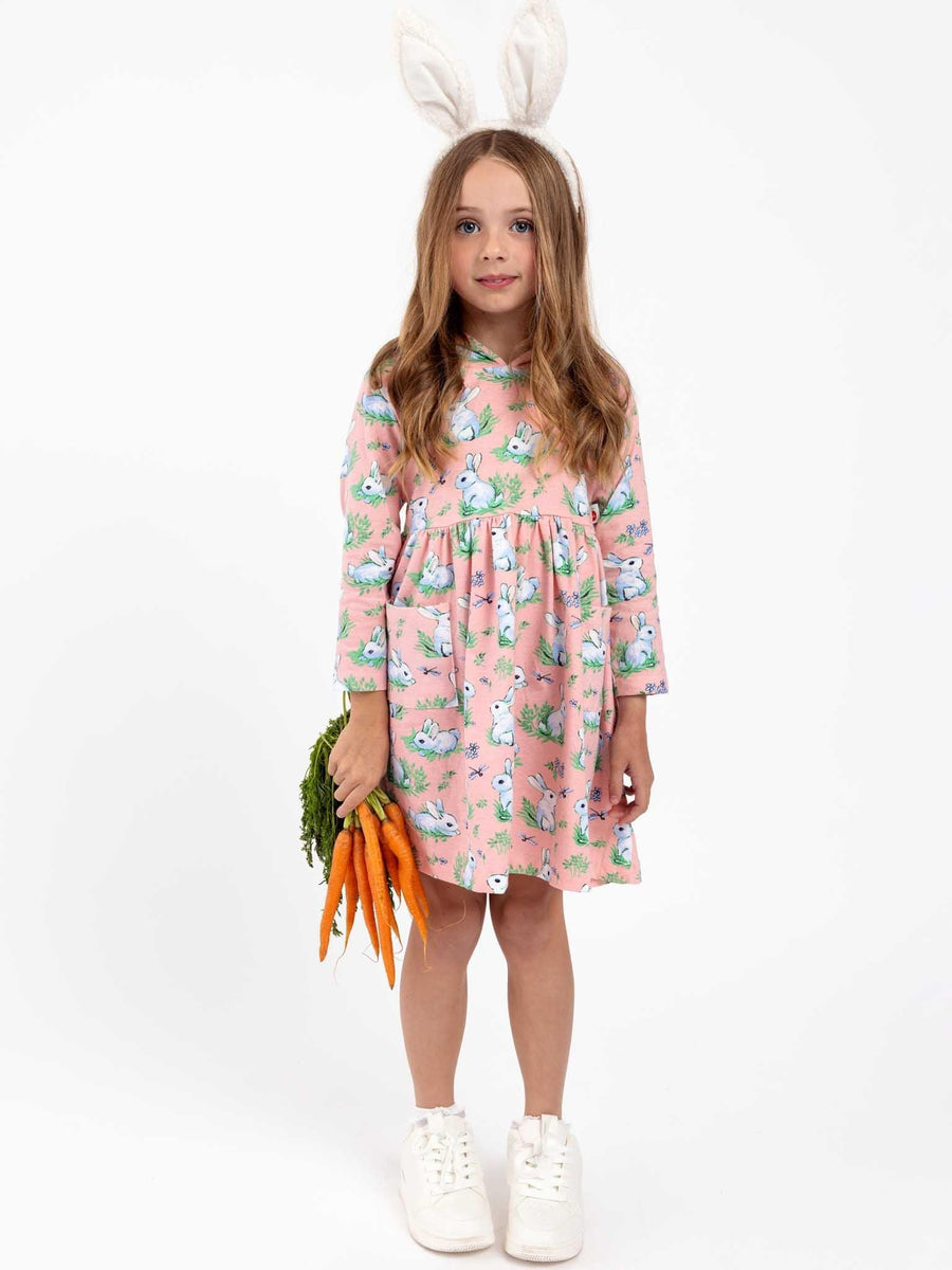 Bun Bun Hoodie Dress