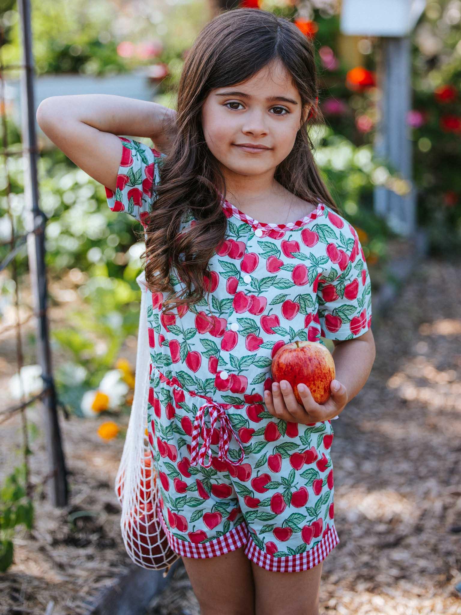 Cherry Maisy Playsuit - Oobi