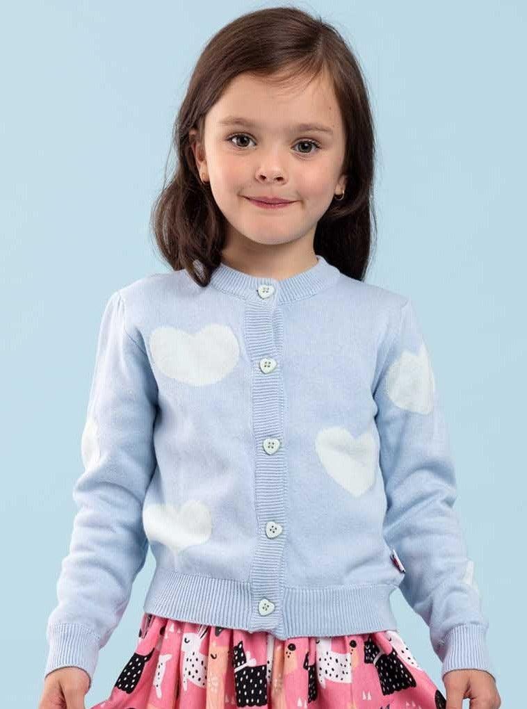 Maxine Starlight Hearts Cotton Cardigan