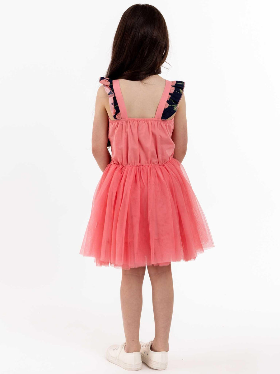Navy Cherry Belle Tutu Dress