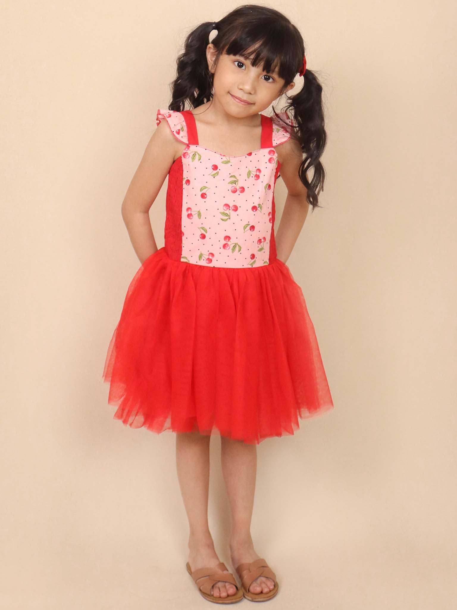 Cherry Ripe Belle Tutu Dress - Oobi
