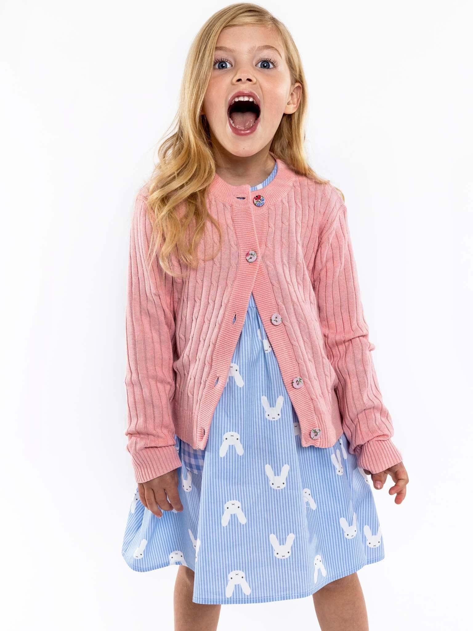 Maxine Pink Icing Cardigan - Oobi