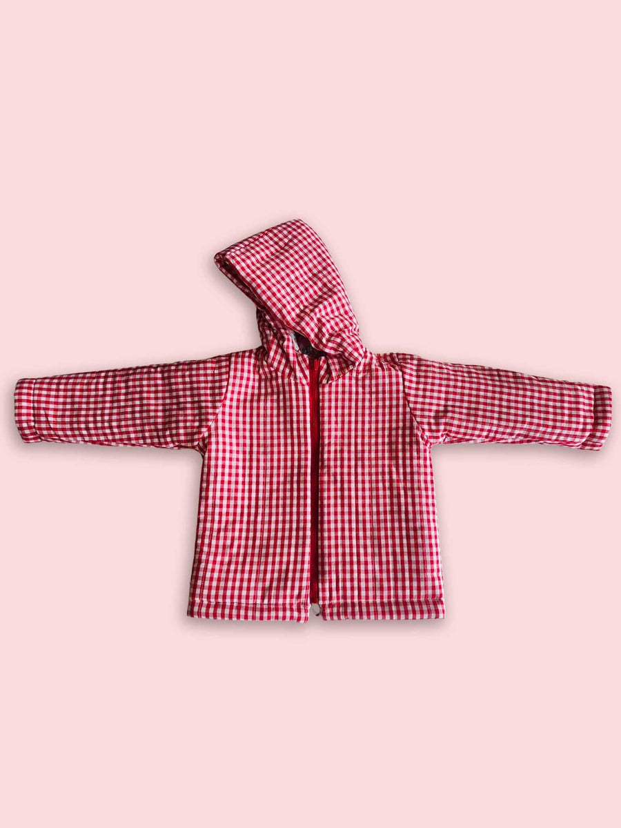 Vintage Rose Reversible Cotton Quilted Jacket