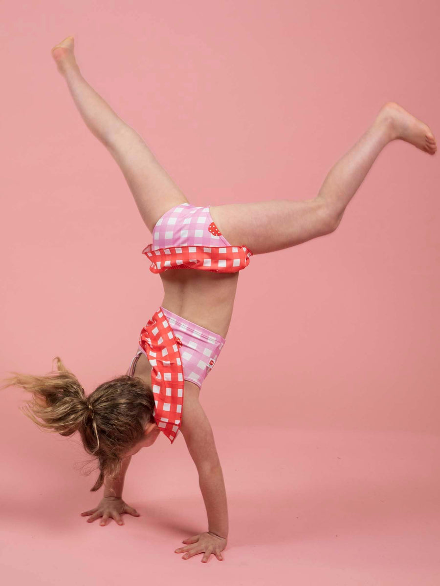 SPF 50 Gingham Lou-Lou Bikini Set