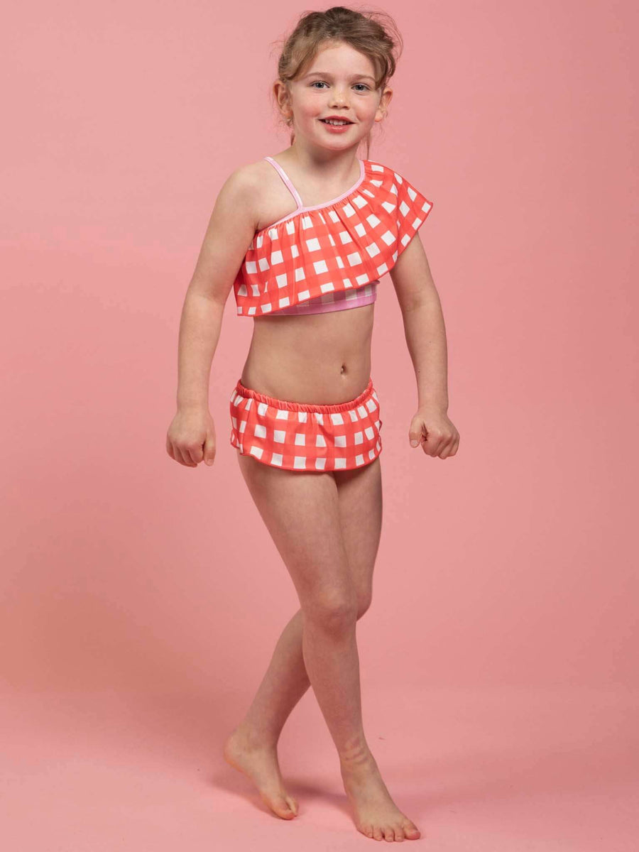 SPF 50 Gingham Lou-Lou Bikini Set