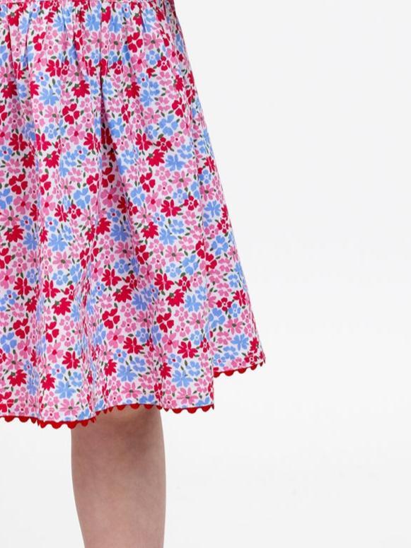 Cottage Flower Lacy Dress - Oobi