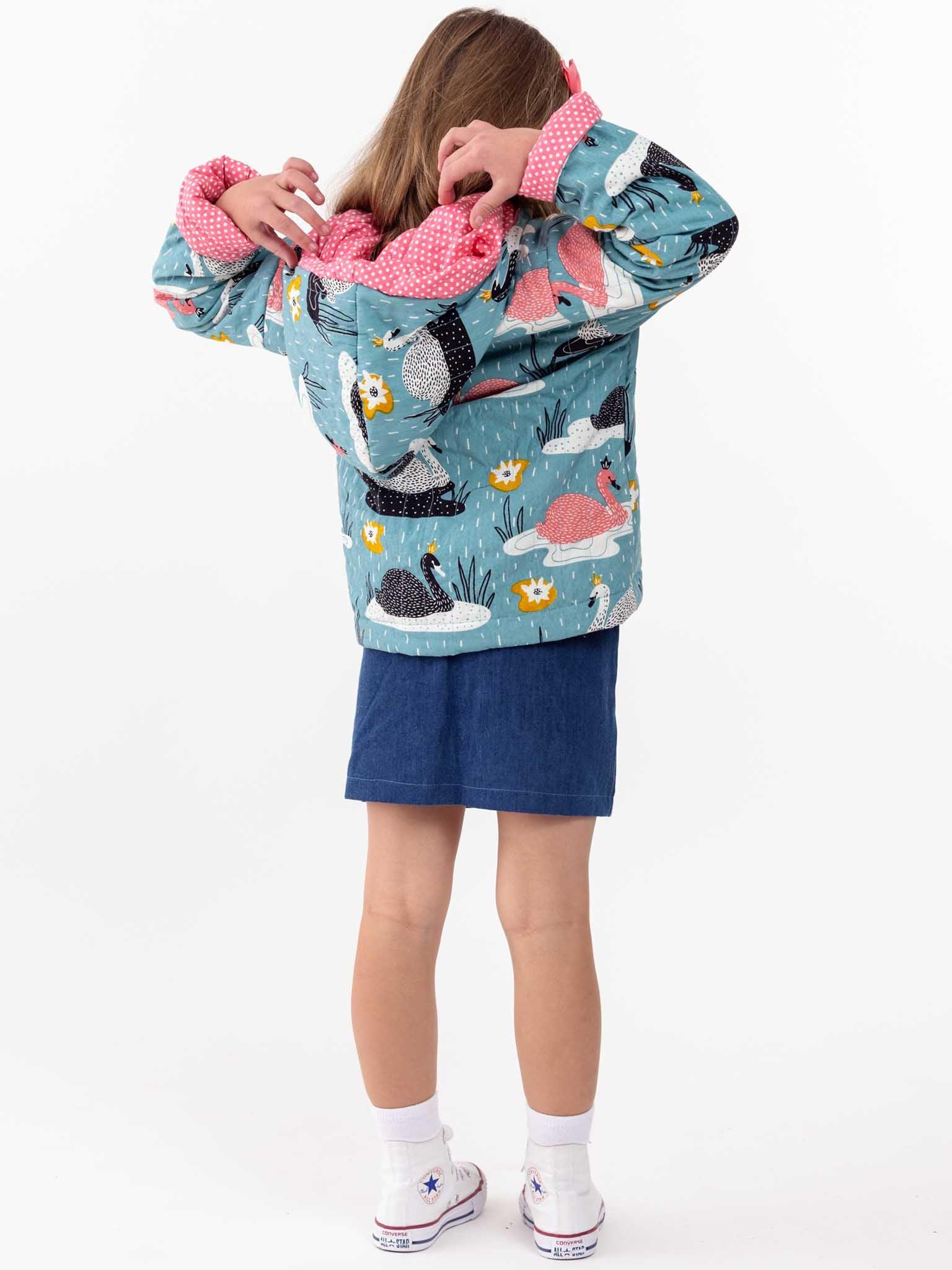 Swan Song Quilted Reversible Jacket - Oobi
