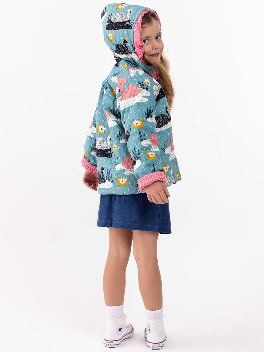 Swan Song Quilted Reversible Jacket