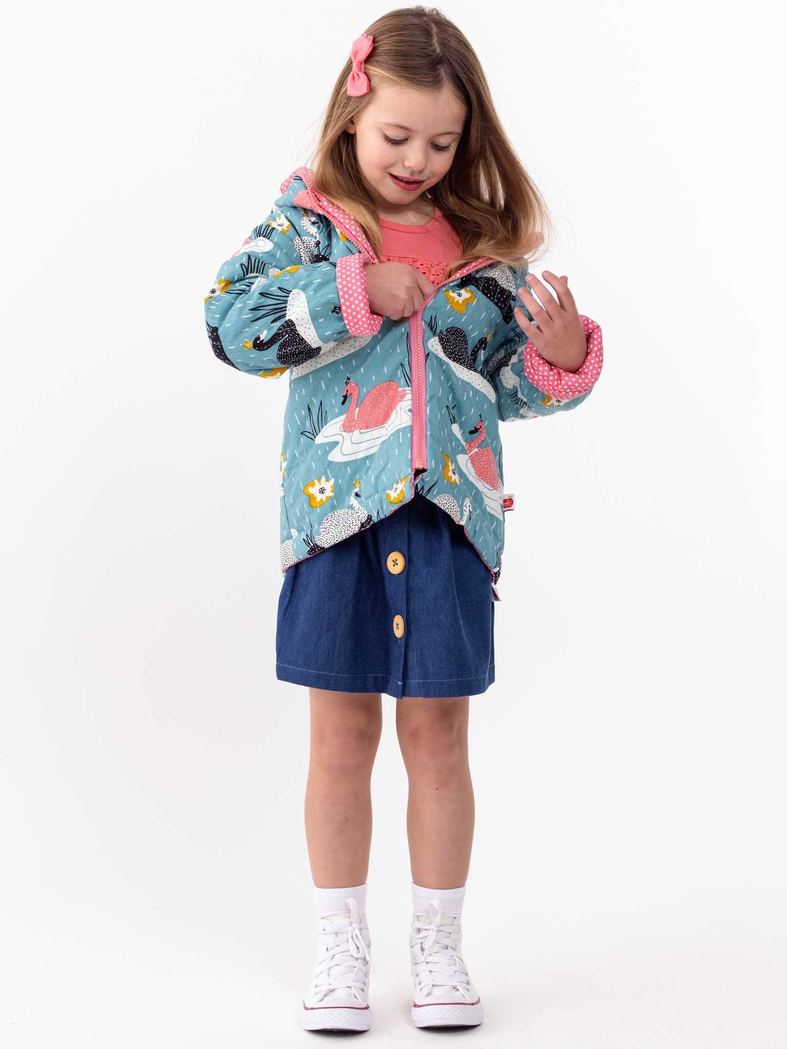 Swan Song Quilted Reversible Jacket - Oobi