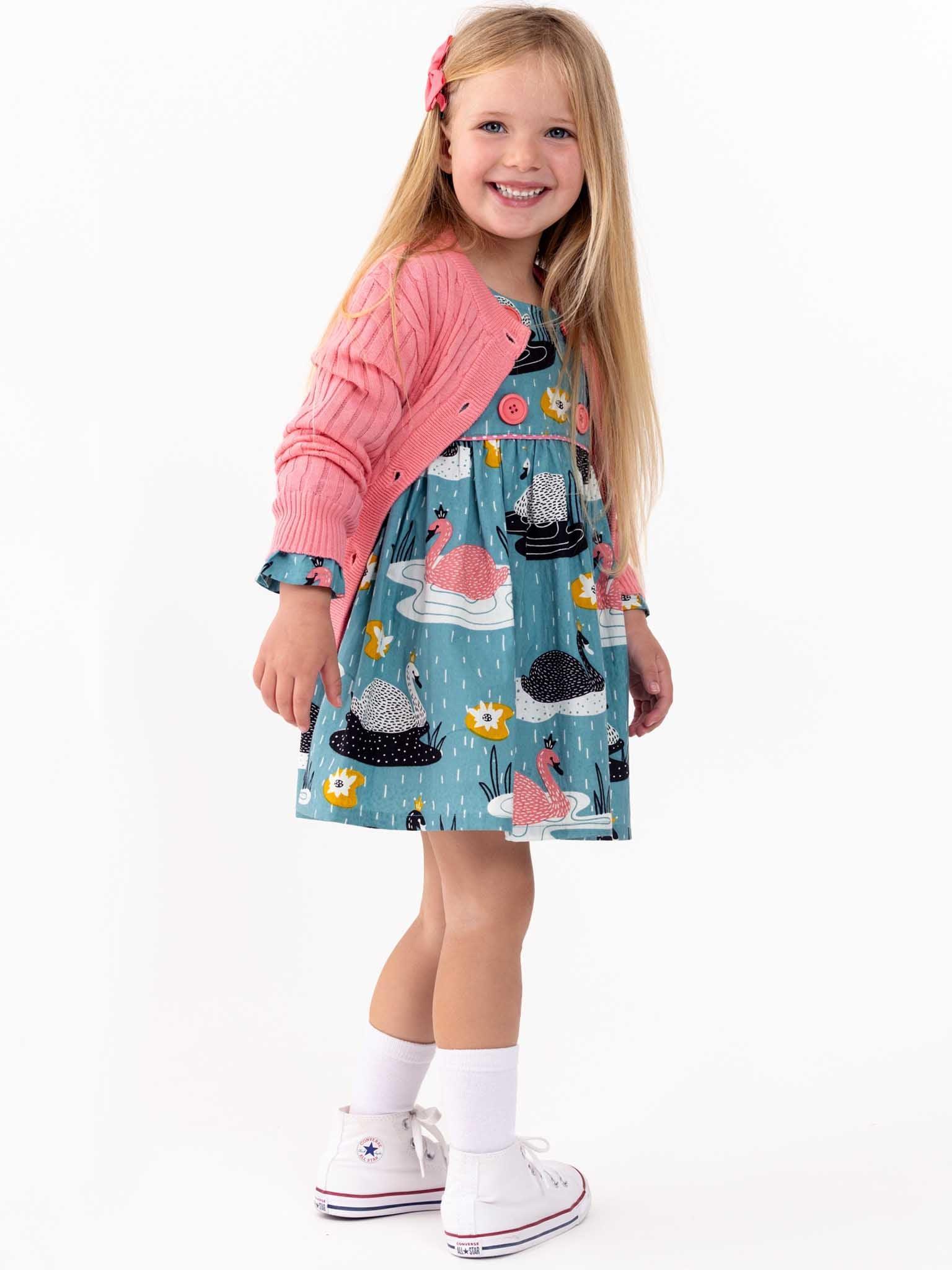 Swan Song Sage Dress - Oobi