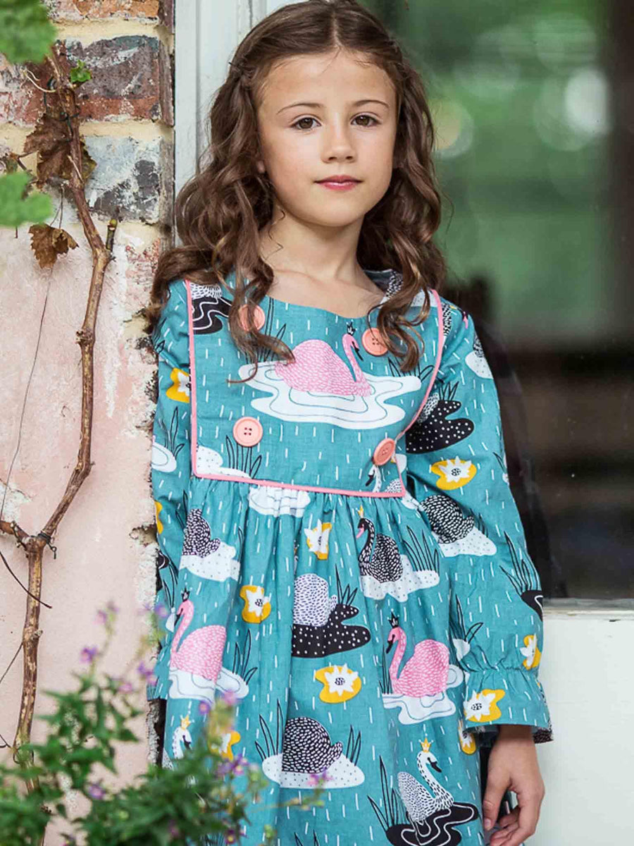 Swan Song Sage Dress