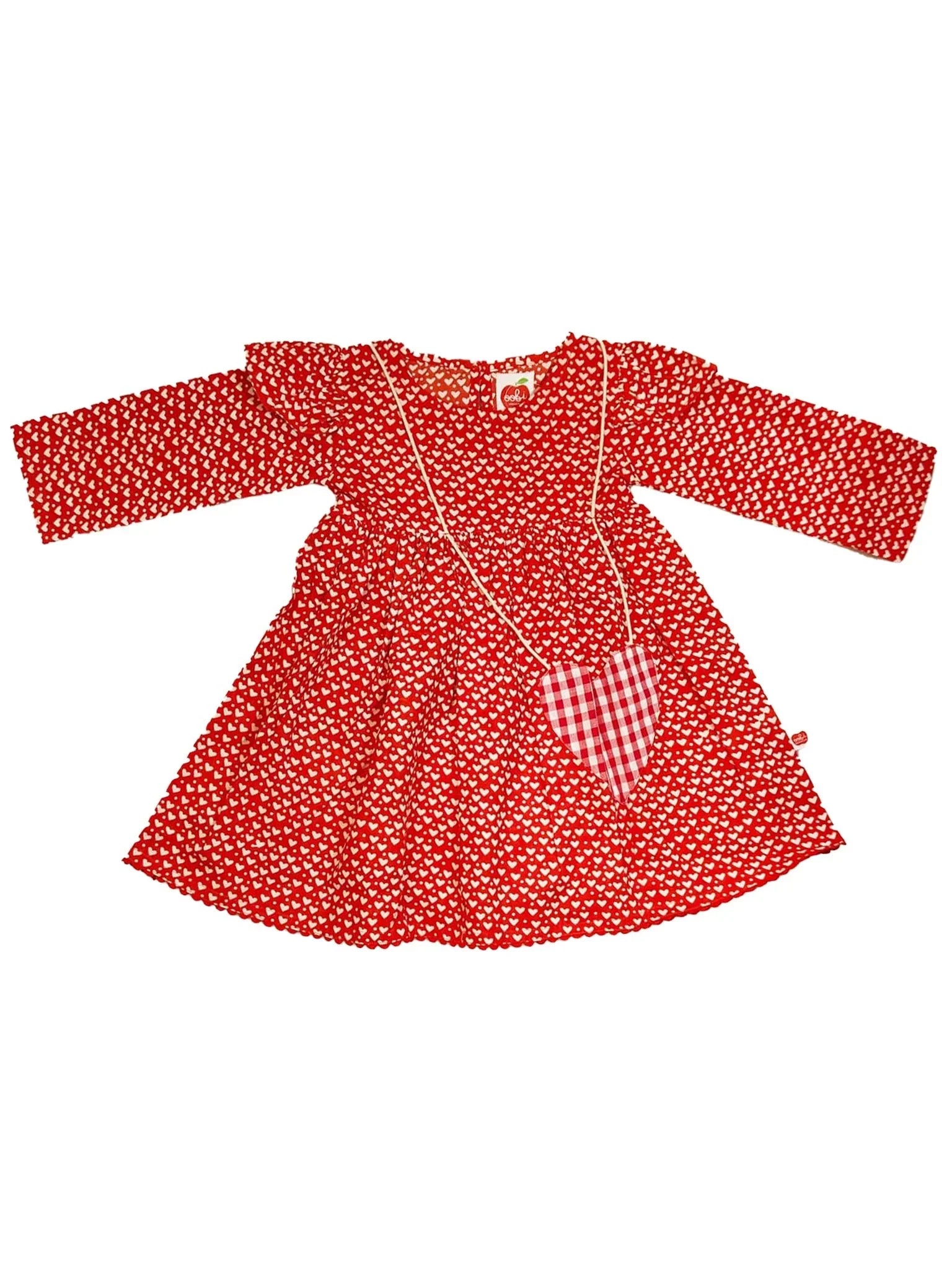 Red Heart Treasure Dress - Oobi