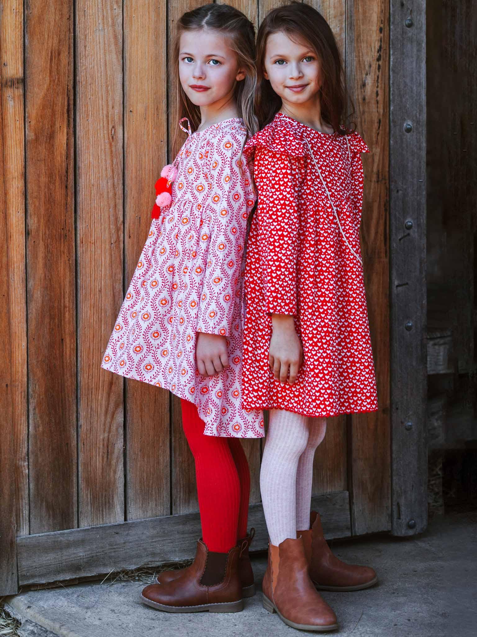Woodblock Flower Harlow Tunic - Oobi