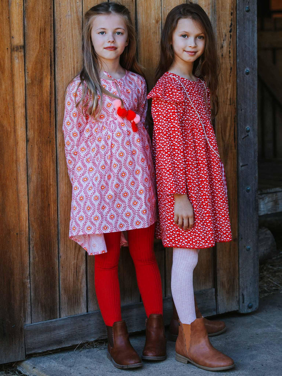 Woodblock Flower Harlow Tunic