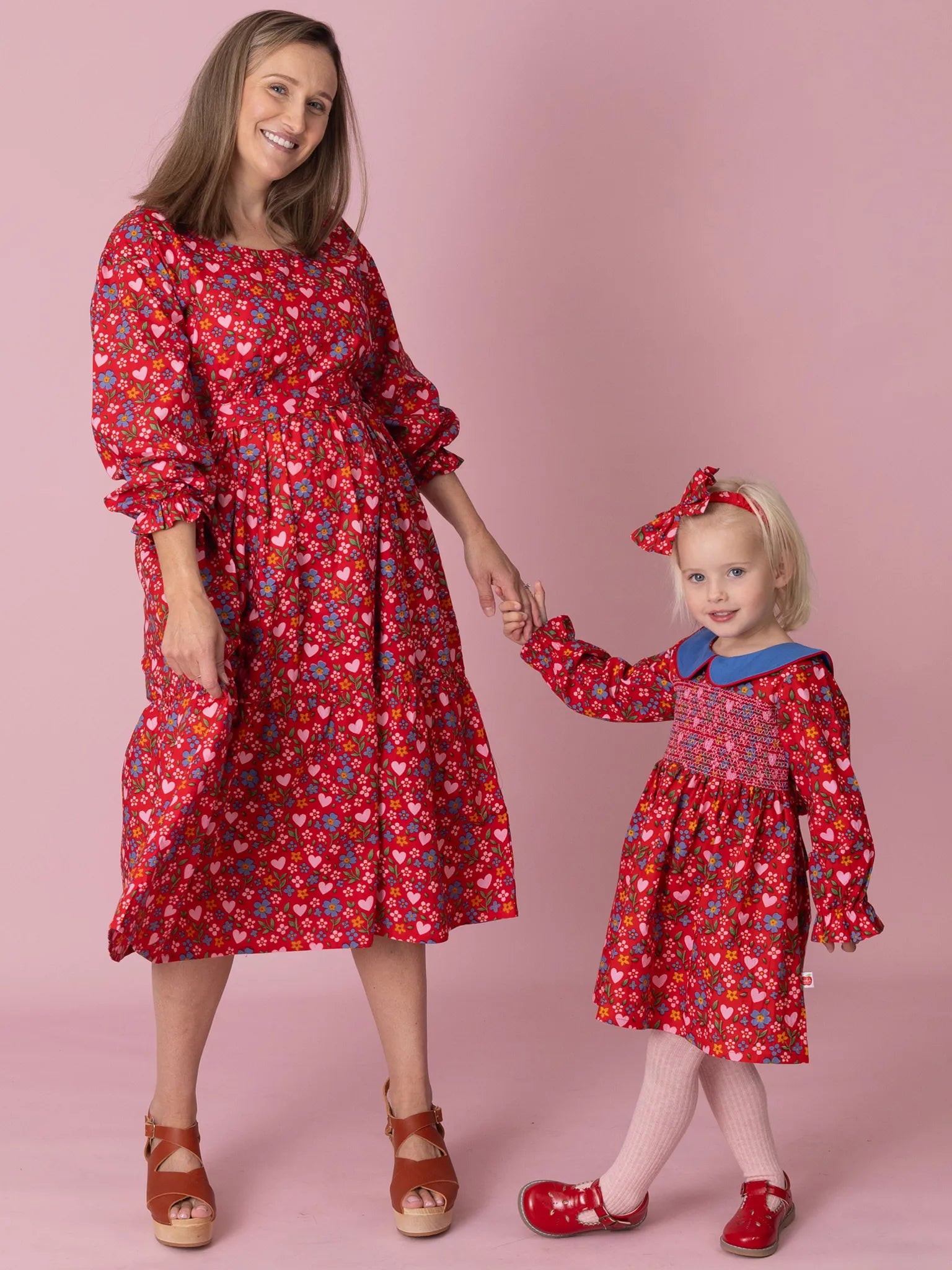 Wild Hearts Women’s Midi Sleeve Dress