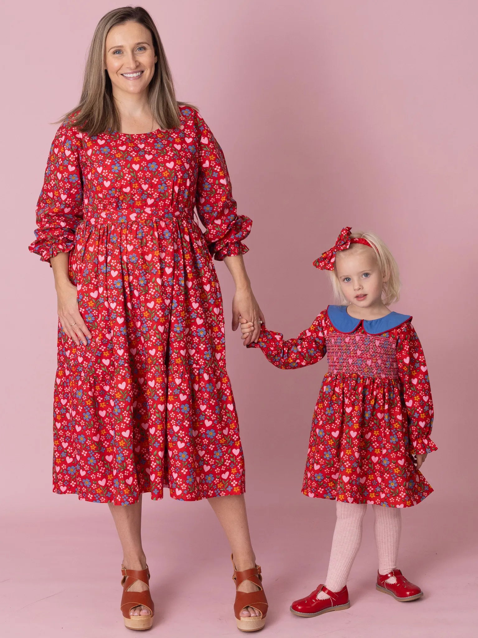 Wild Hearts Women’s Midi Sleeve Dress