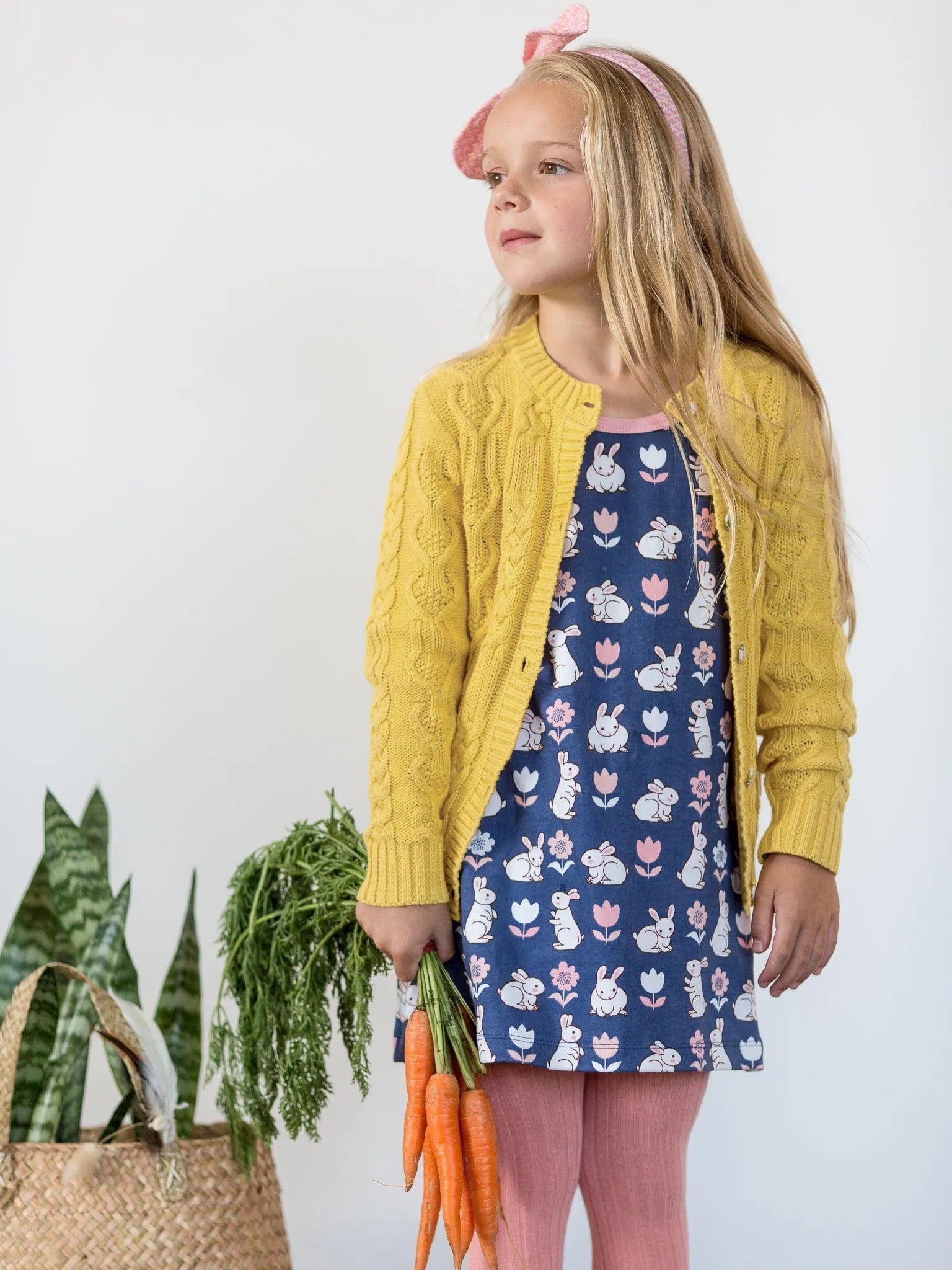Willow Butter Yellow Cotton Cardigan