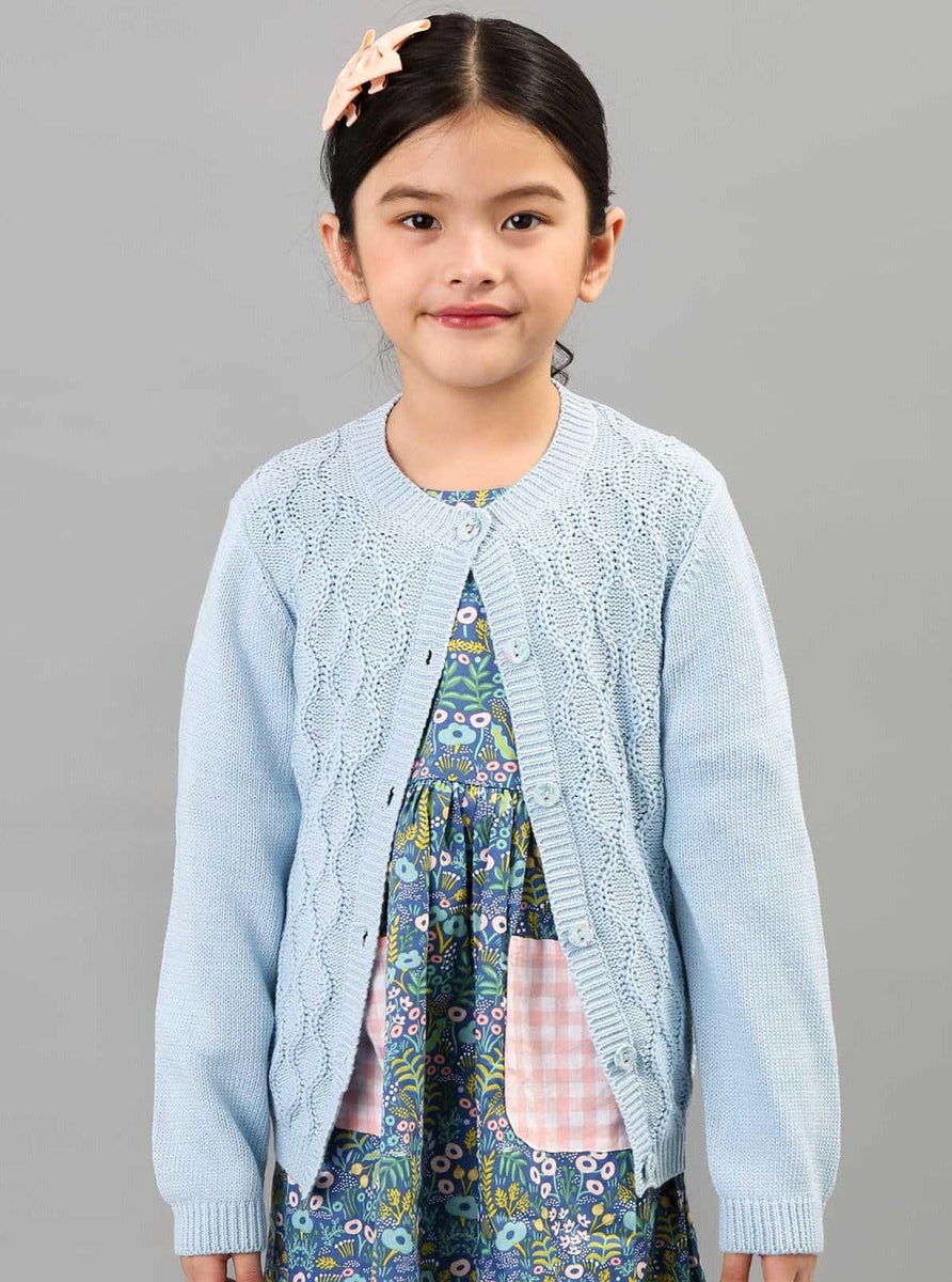 Baby girl on sale blue cardigan