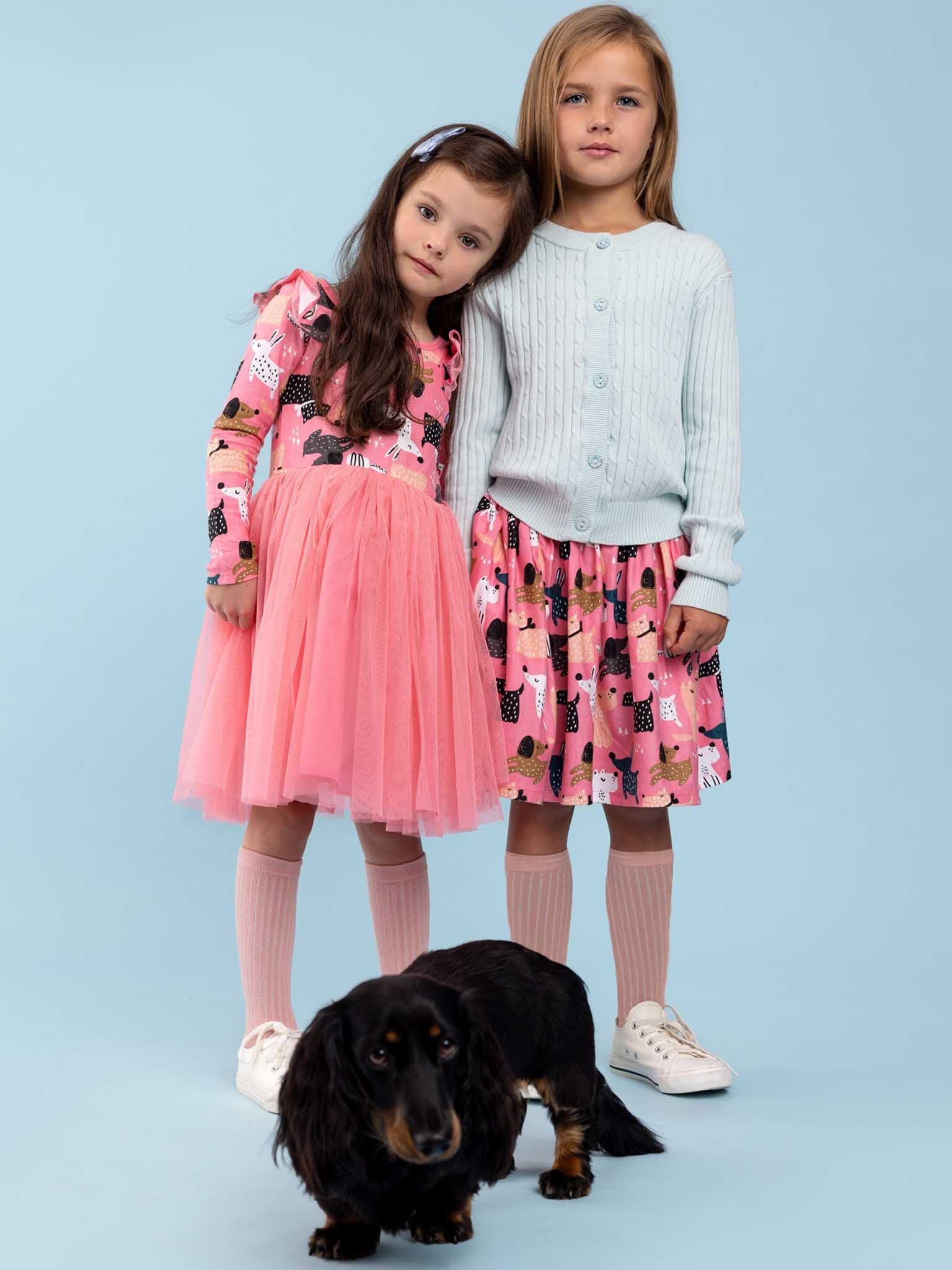 Ariel Pink Doggo Dress - Oobi