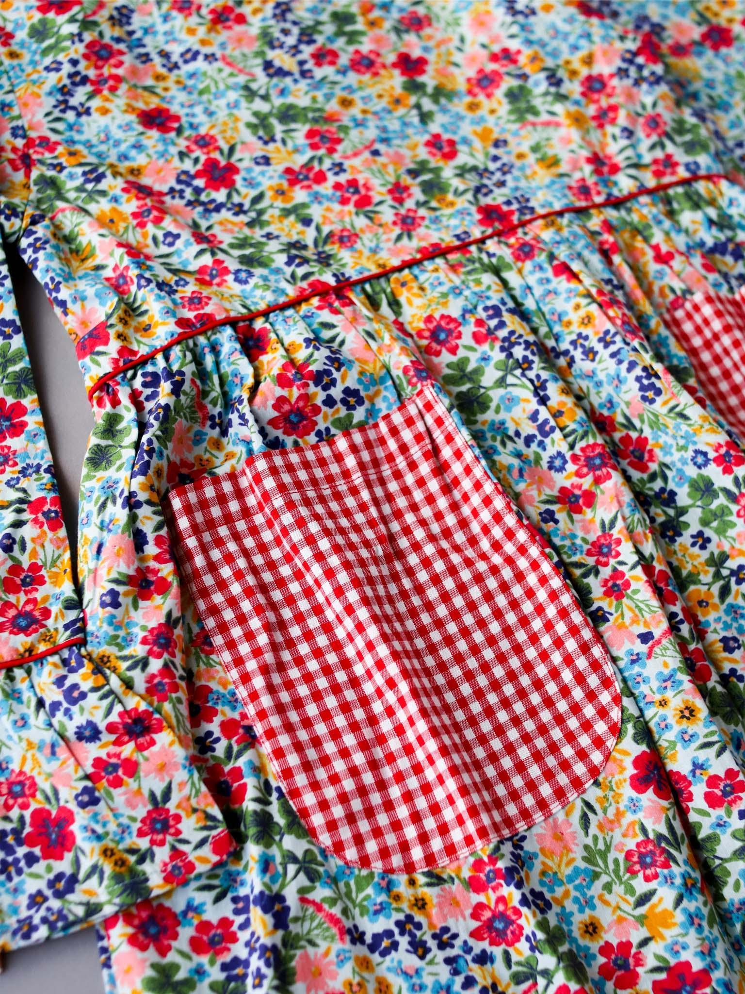 Pilgrim Blue Forest Flower Dress - Oobi
