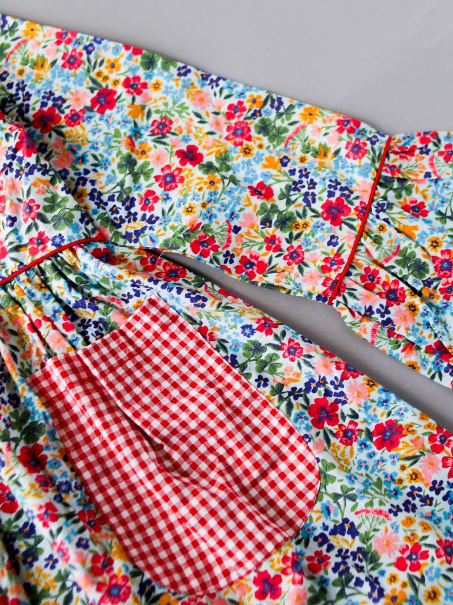 Pilgrim Blue Forest Flower Dress - Oobi