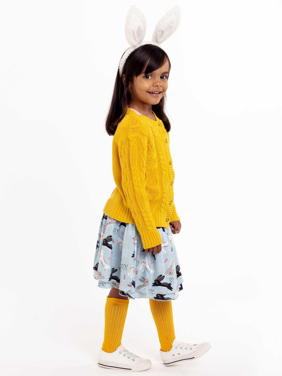 Karla Jersey Bunny Skirt - Final Sale