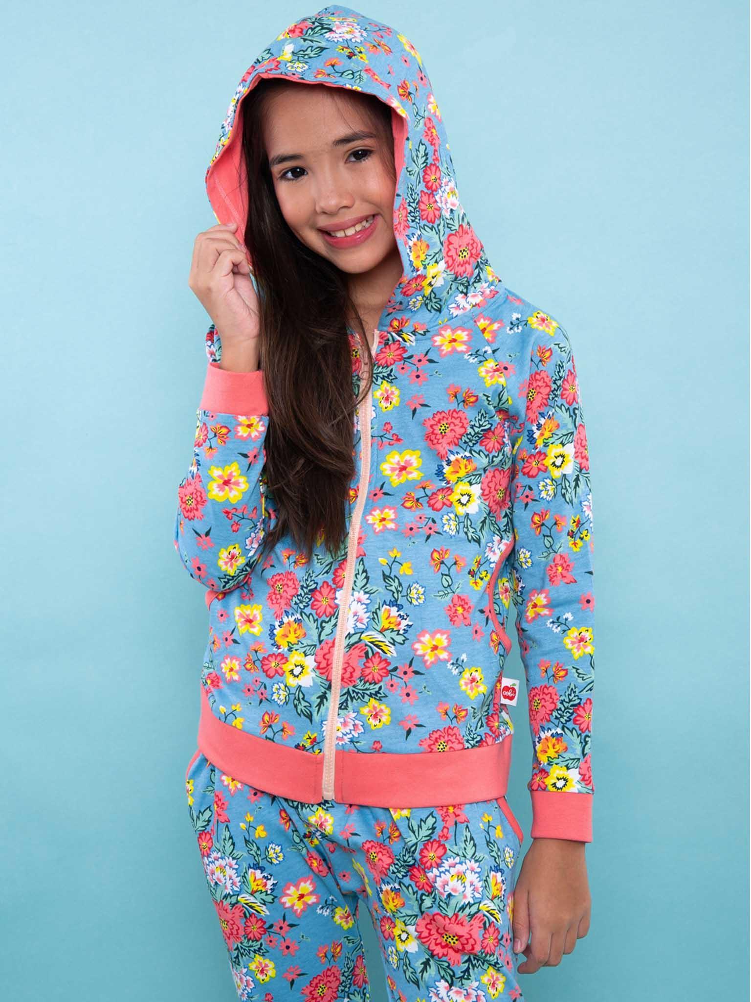 Zadie Blue Cornflower Jacket - Oobi