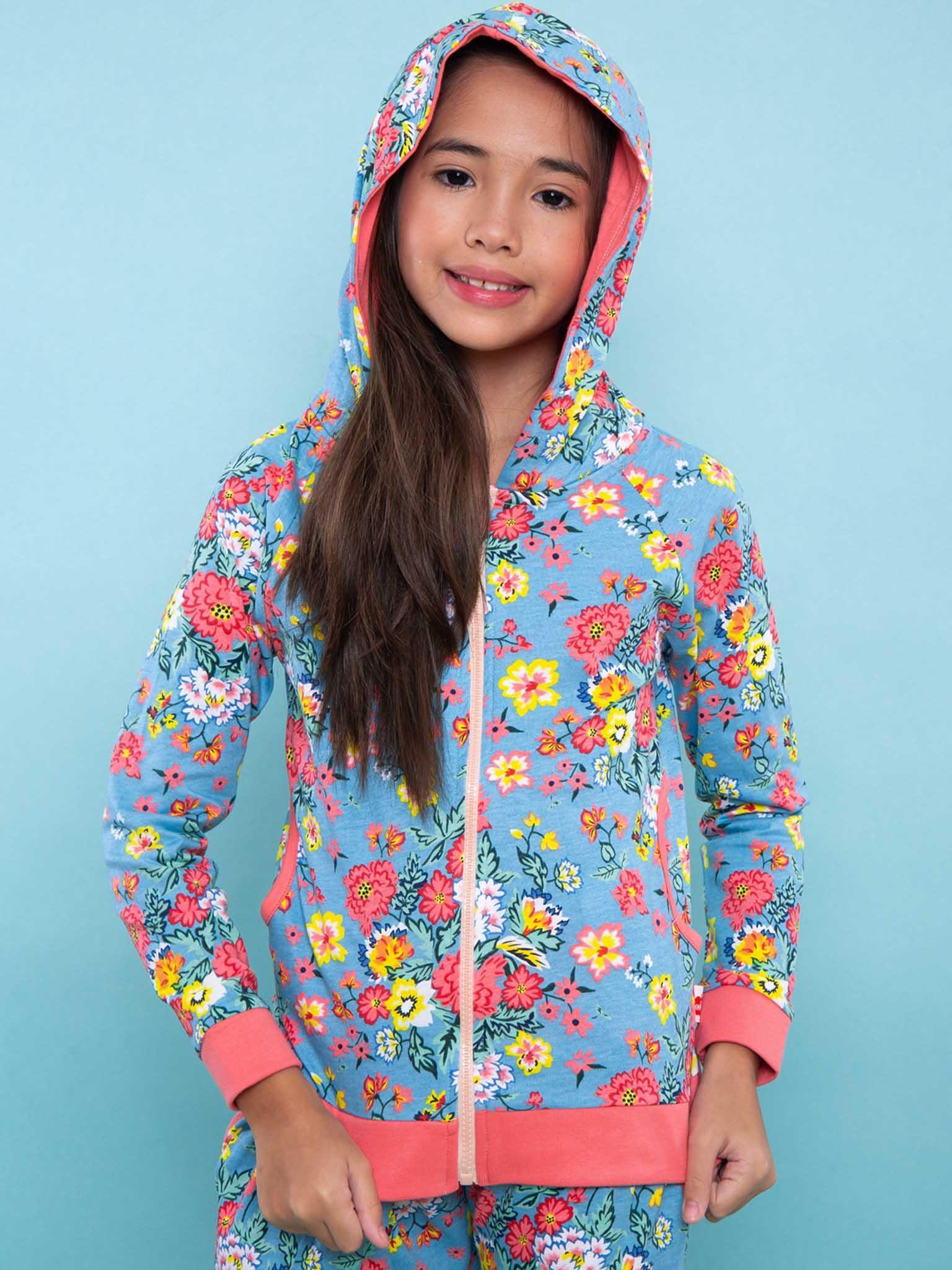 Zadie Blue Cornflower Jacket - Oobi