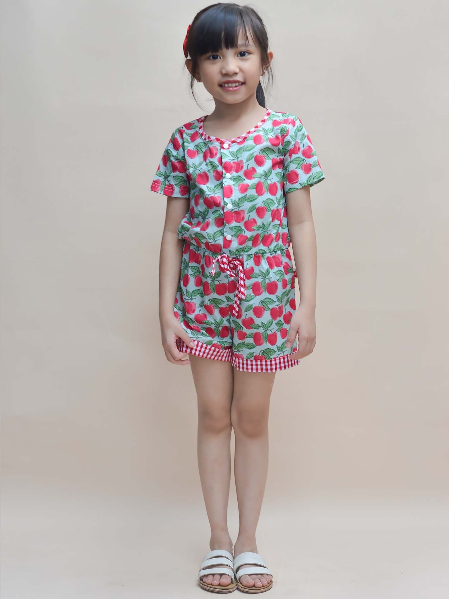 Cherry Maisy Playsuit - Oobi