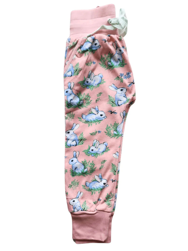 Pink Bun Bun Jersey Joggers
