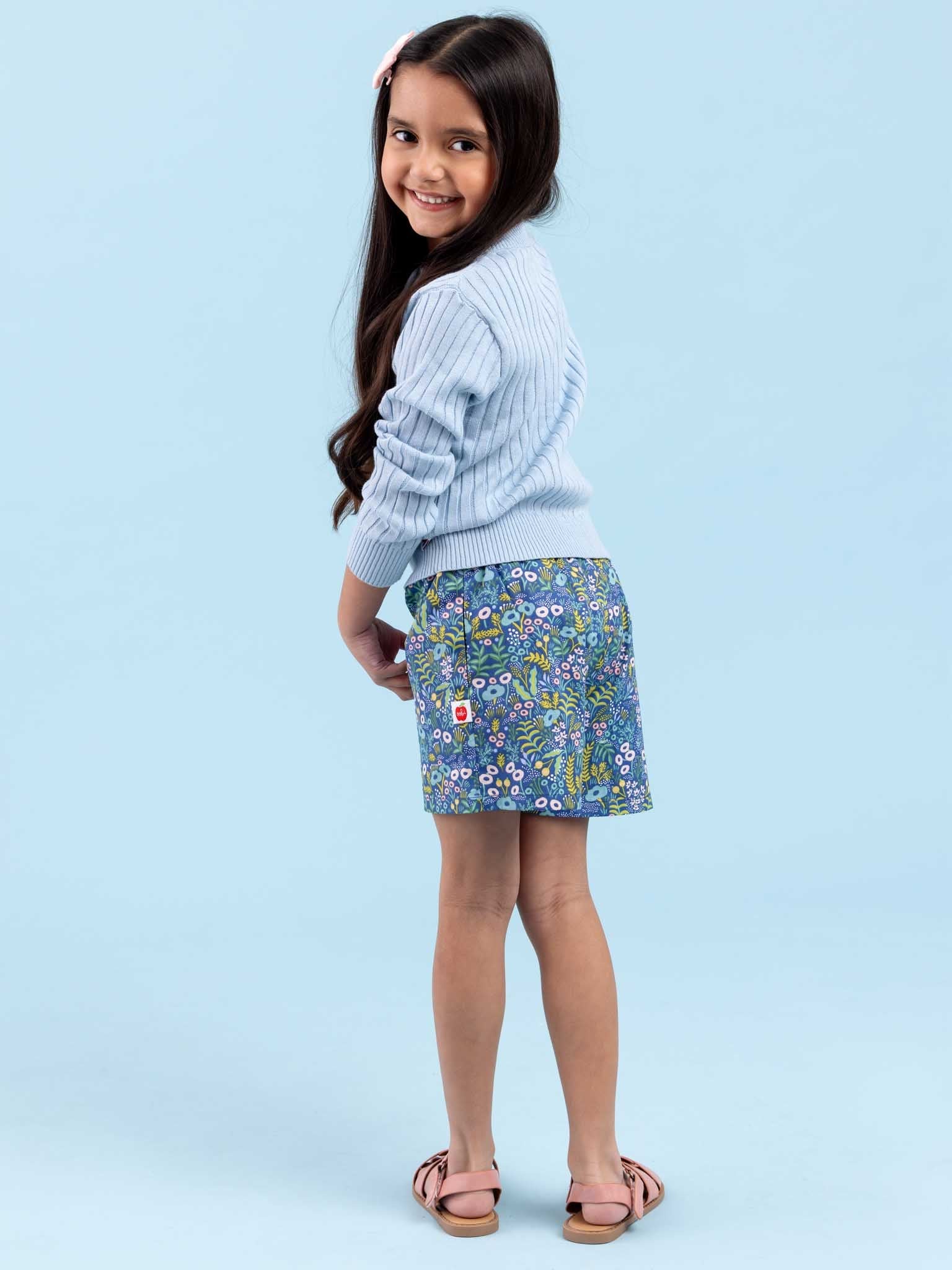 Maxine Cerulean Cardigan - Oobi