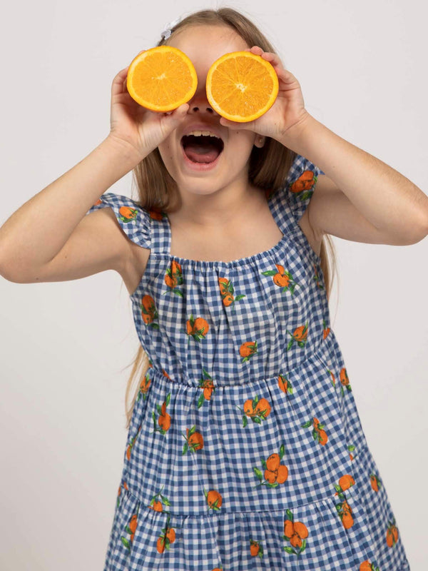 Amalfi Oranges Holiday Dress