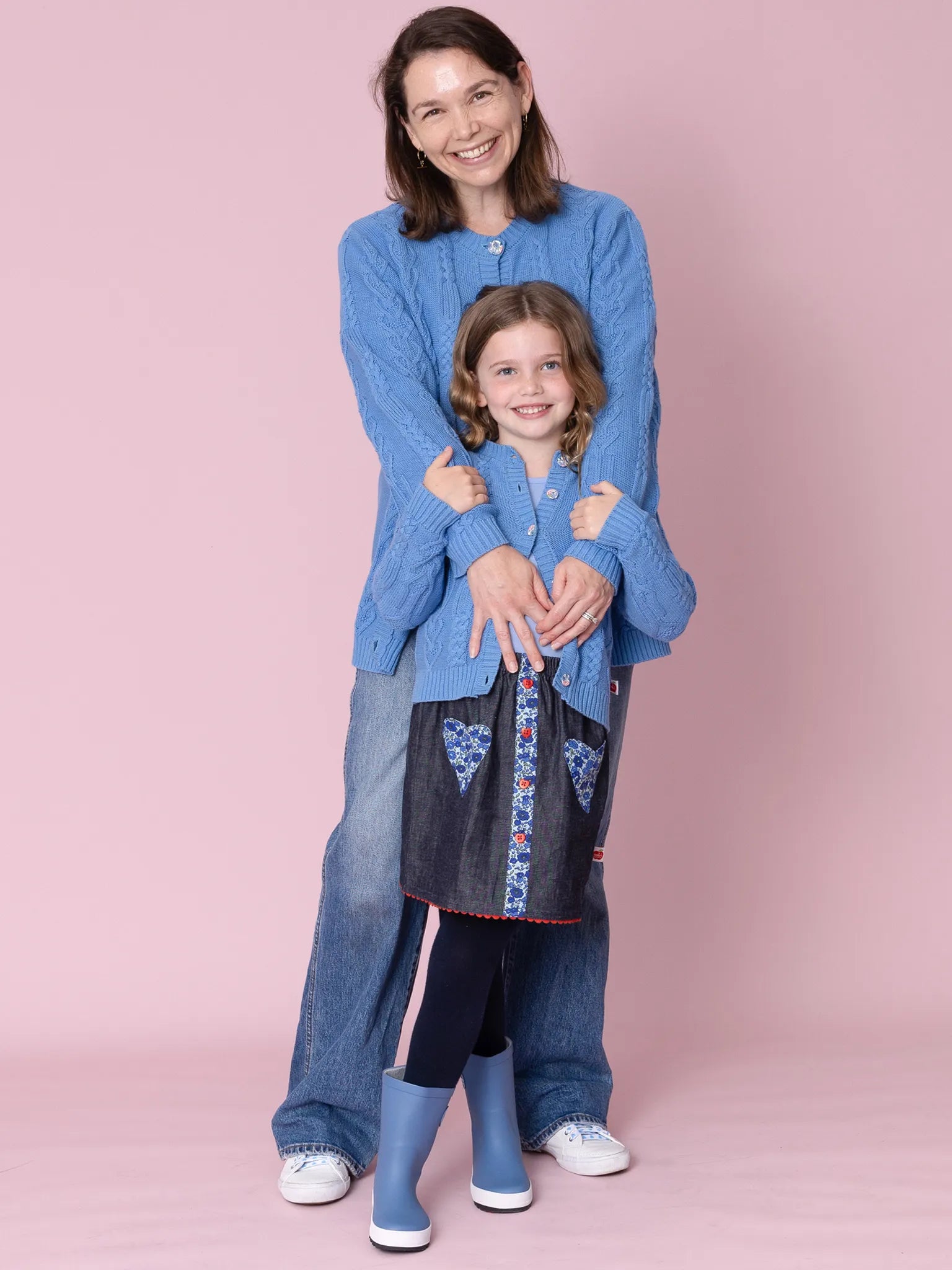 Willow Cloud Blue Cotton Cardigan