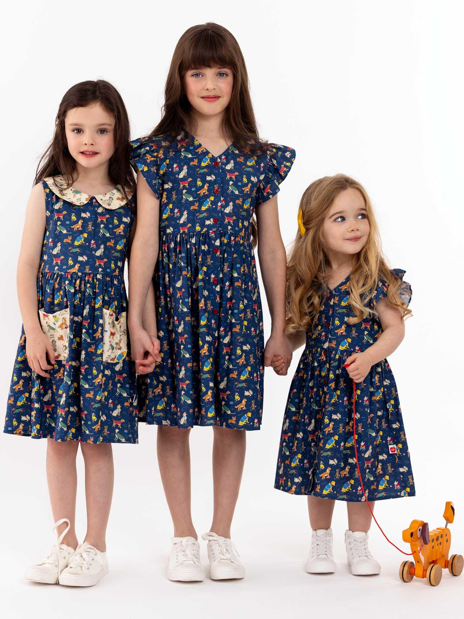 Bow Wow Wow Peter Pan Dress - Oobi