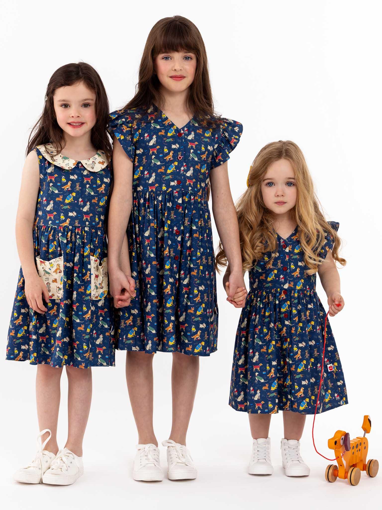Bow Wow Wow Peter Pan Dress - Oobi